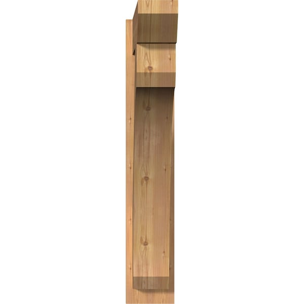 Legacy Slat Smooth Outlooker, Western Red Cedar, 7 1/2W X 32D X 44H